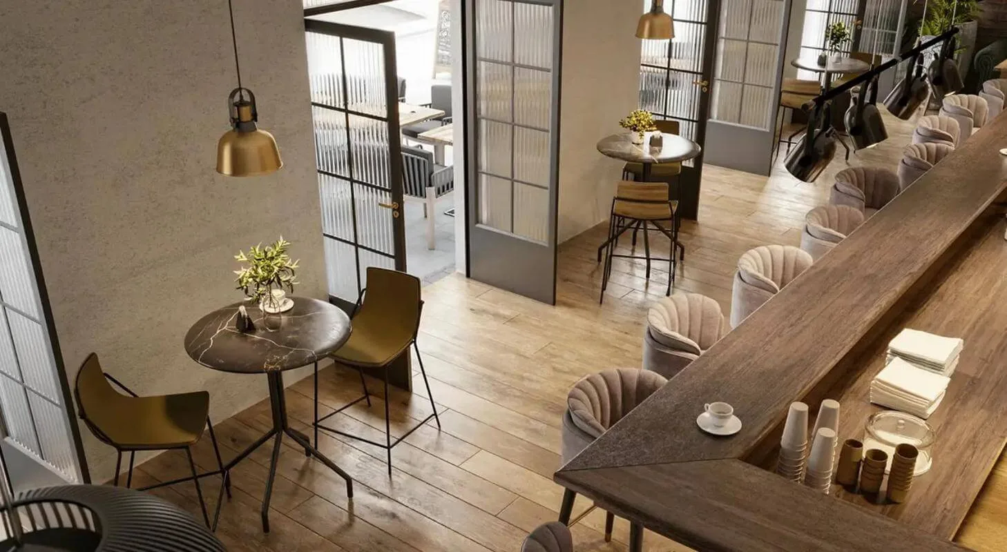 Coffee Shop Design, Display Fixtures Furniture – Coffee Shop Interior Design image 16