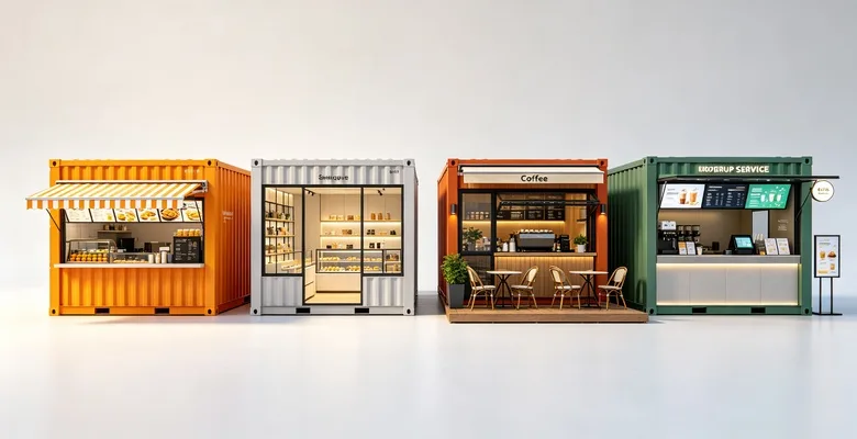 Shipping Container Shop – custom retail display image 17