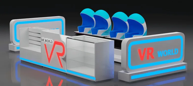 VR Kiosk – custom retail display image 4