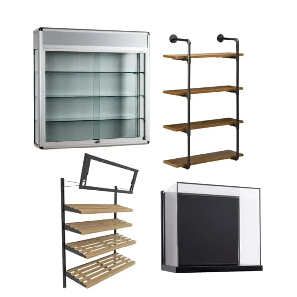 Retail Displays Store Fixtures For Sale – wall mounted displays image 15