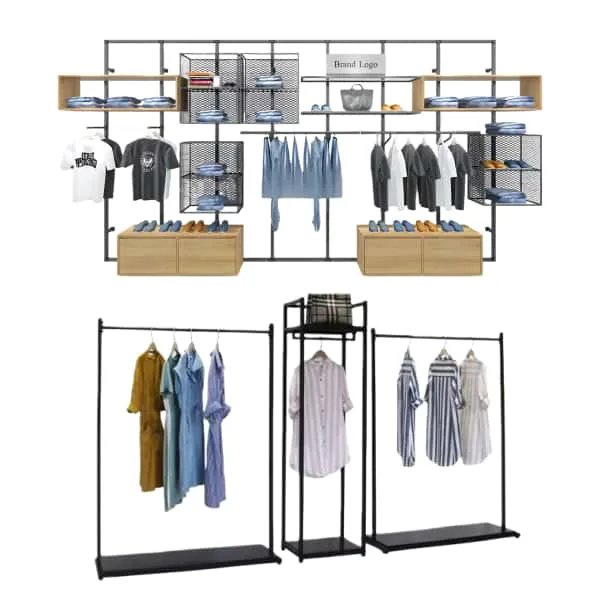 Clothing Store Displays, Furniture Store Fixtures – Wall-mounted Displays image 4