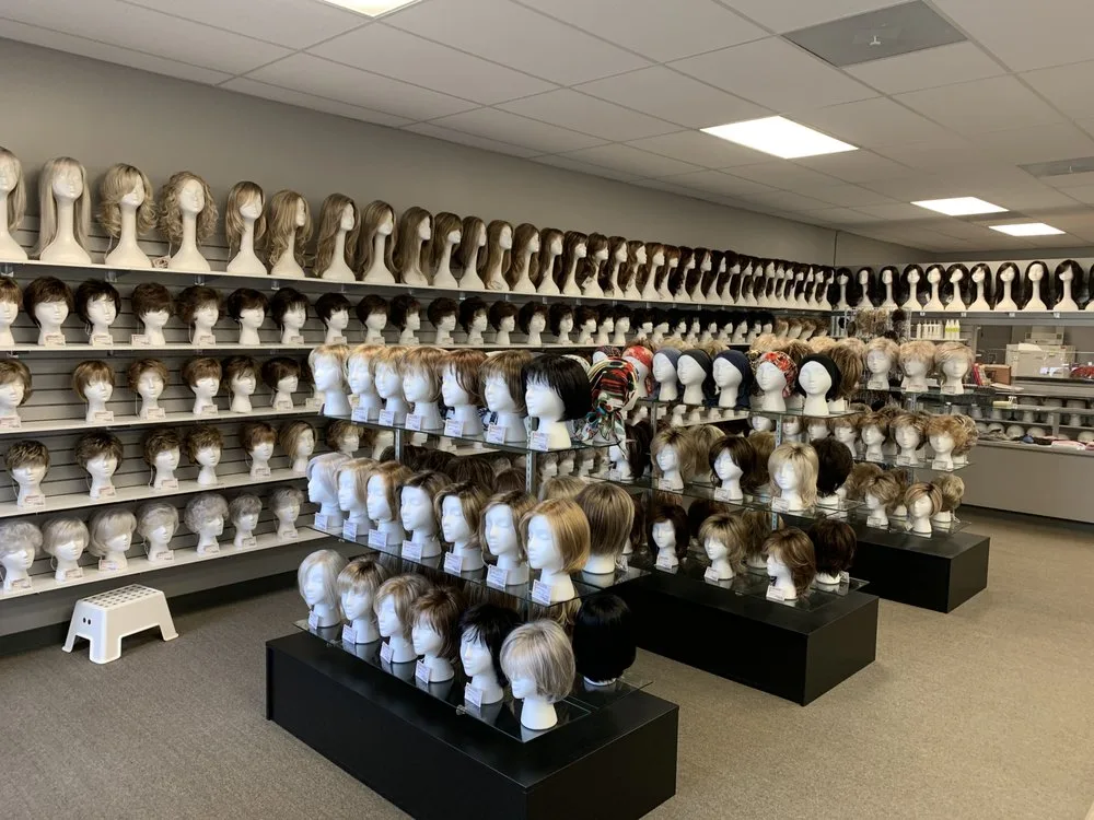 Wig Store Design | Hair Extensions Shop Retail Displays – Luxury Wig Retail Shop Design Interior Decoration Display Furniture