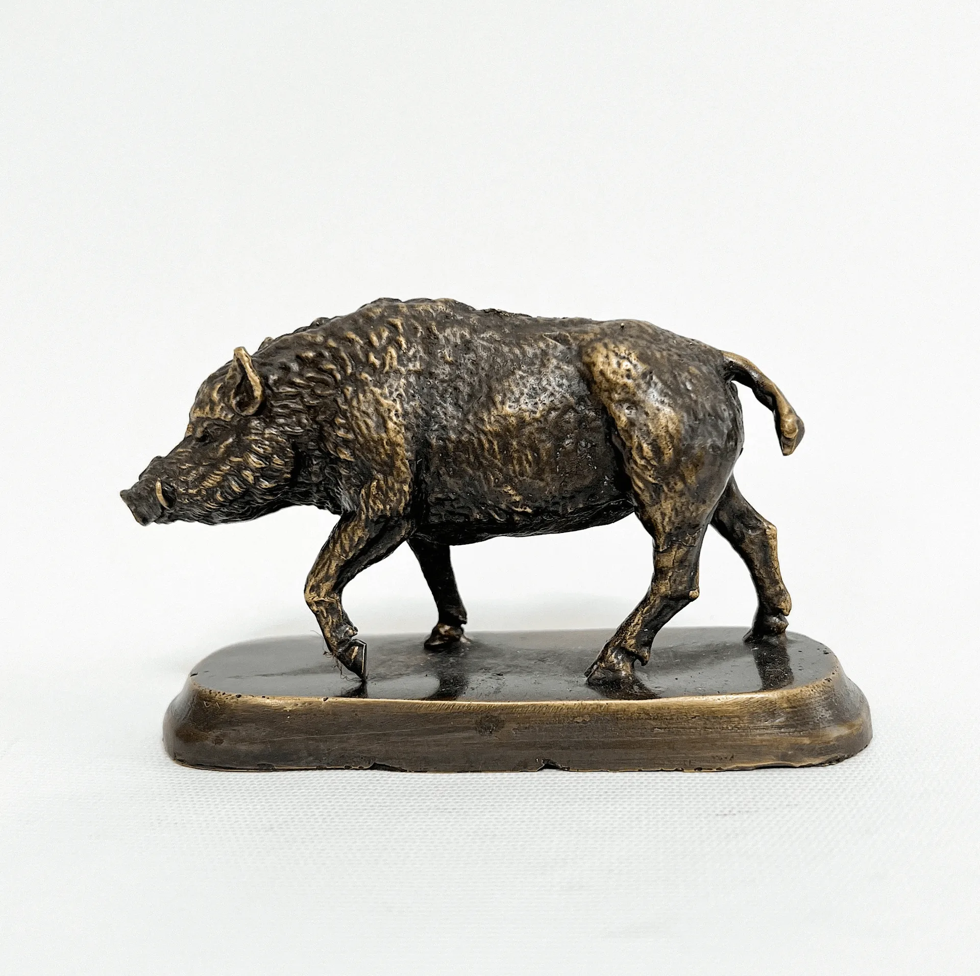 Wild Boar Statues Sculptures For Sale | Bronze Fiberglass – custom retail display image 2