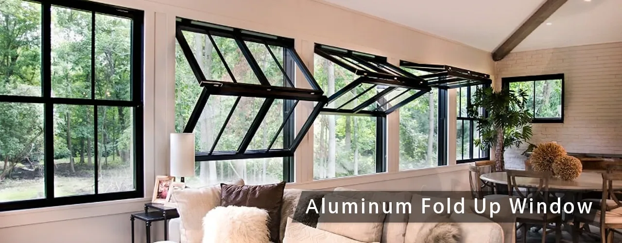 Vertical Folding Windows Bifold Windows For Sale – custom retail display image 5