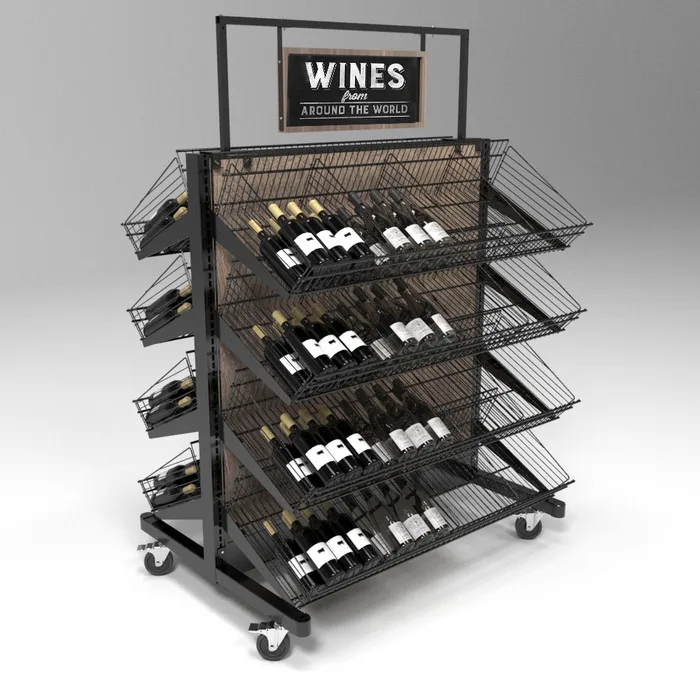 Wine Racks Cabinets For Sale | Custom Wine Cellars – custom retail display image 1