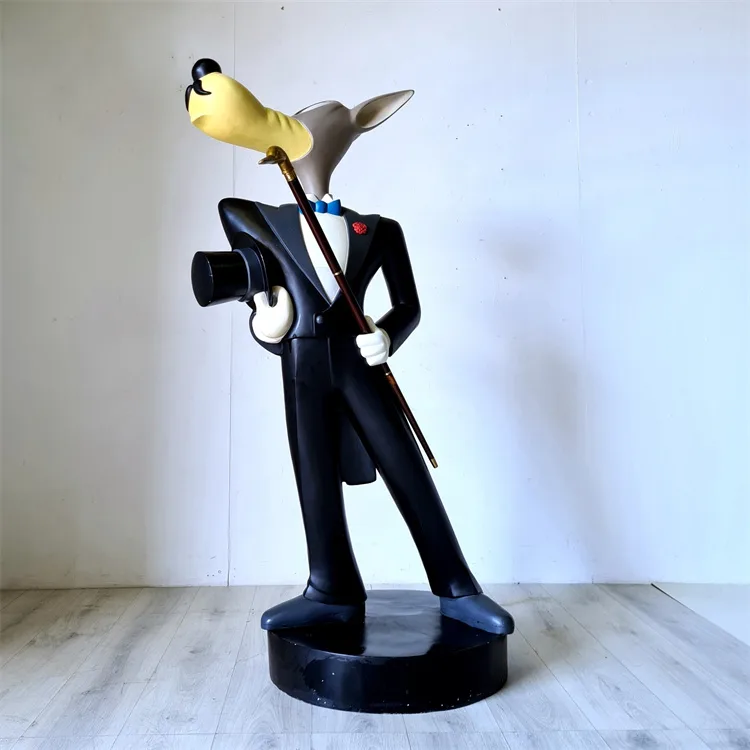 wolf fiberglass sculptures2 (1) Life Size Wolf Statues for sale | Fiberglass Sculptures – custom retail display image 7
