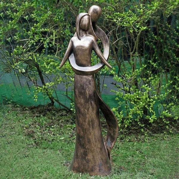 Women Bronze Statues For Sale | Large Garden – custom retail display image 7
