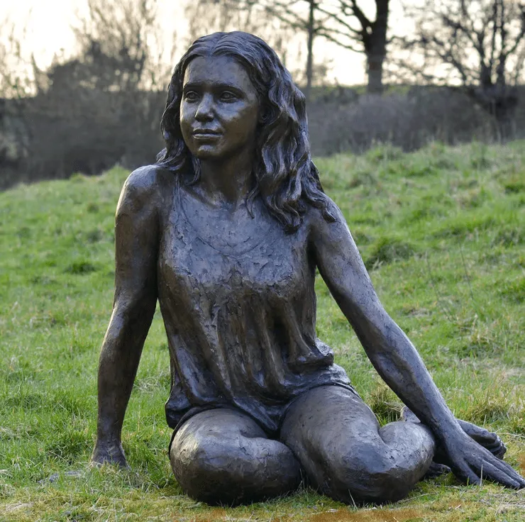 Women Bronze Statues For Sale | Large Garden – custom retail display image 1