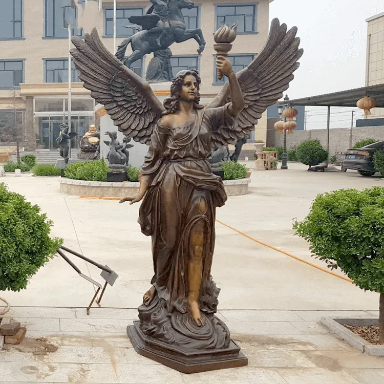 Women Bronze Statues For Sale | Large Garden – custom retail display image 6