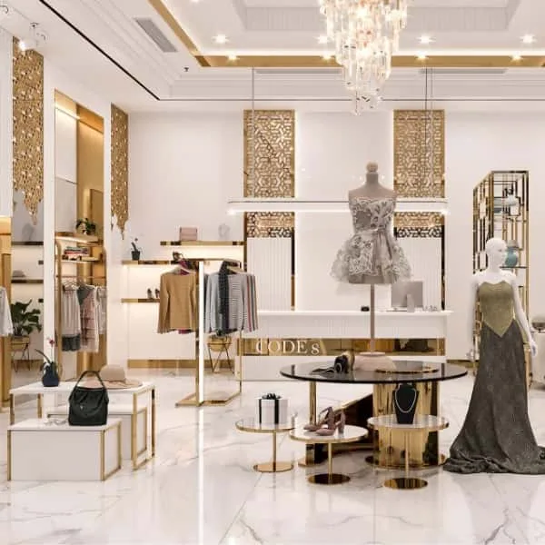 Clothing Store Design, Layout Interior Decoration – Women’s Clothing Shop image 1