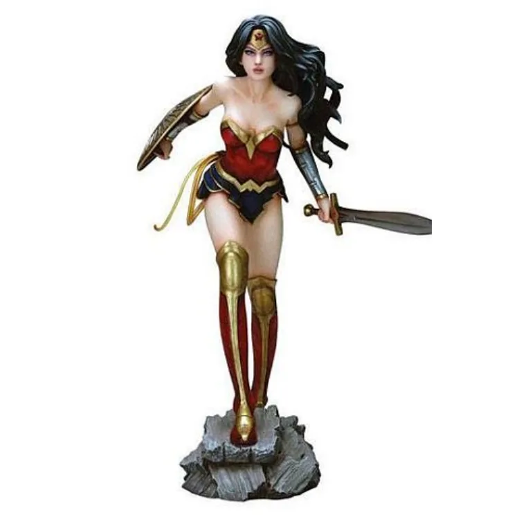 Wonder Woman Life-Size Statue | Fiberglass Movie Figures – custom retail display image 3