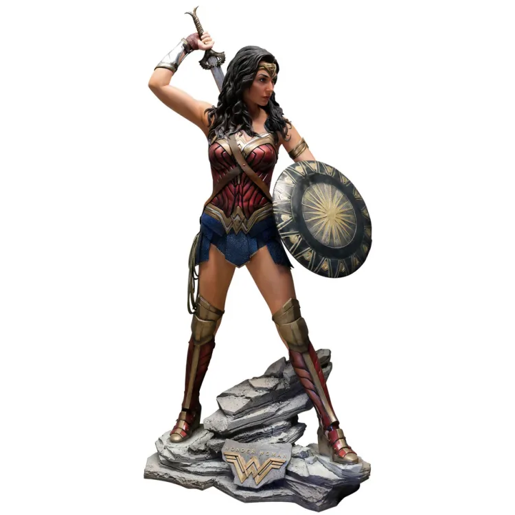Wonder Woman Life-Size Statue | Fiberglass Movie Figures – custom retail display image 5