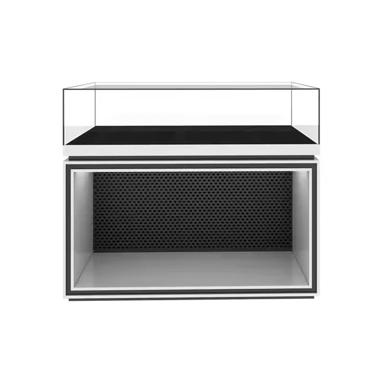 Wooden Display Counter | Glass Counter Cases For Shop – custom retail display image 77