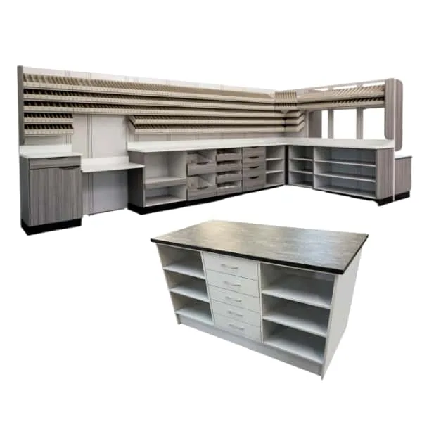 Pharmacy Drug Store Fixtures, Displays Furniture – Workstations & Furniture image 11