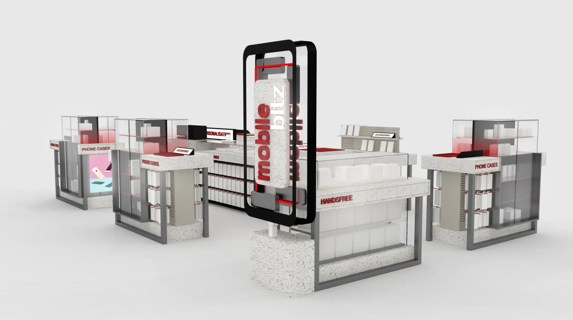 Cell Phone Displays | Mobile Shop Furniture Fittings – custom retail display image 12