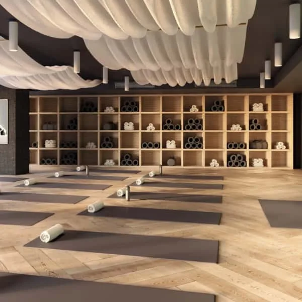 Displays, Fixtures Furniture For Service Industry – Yoga Studio image 2
