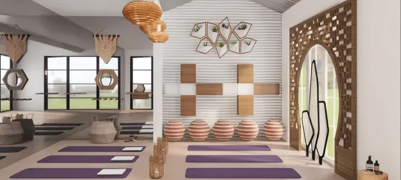 Yoga Studio Design, Furniture Retail Displays – custom retail display image 10
