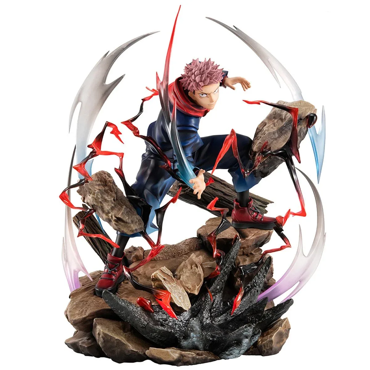 Jujutsu Kaisen Statues | Life Size Yuji Itadori, Gojo, Sukuna Anime Figures – custom retail display image 1