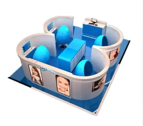 Teeth Whitening Kiosk Booth For Sale – Technology driven teeth whitening kiosk design teeth whitening display cabinet in mall