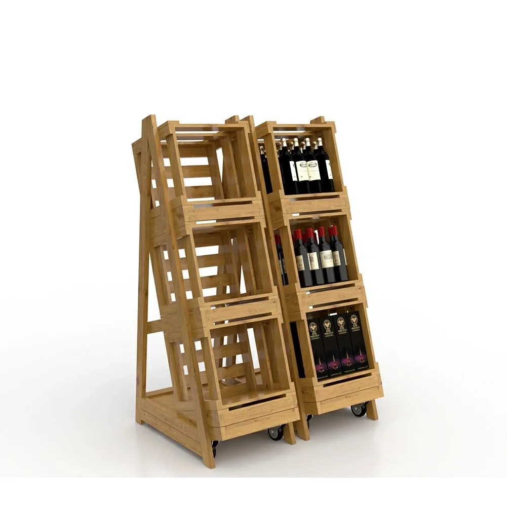 Liquor Store Shelving | Commercial Wine Racks – custom retail display image 1